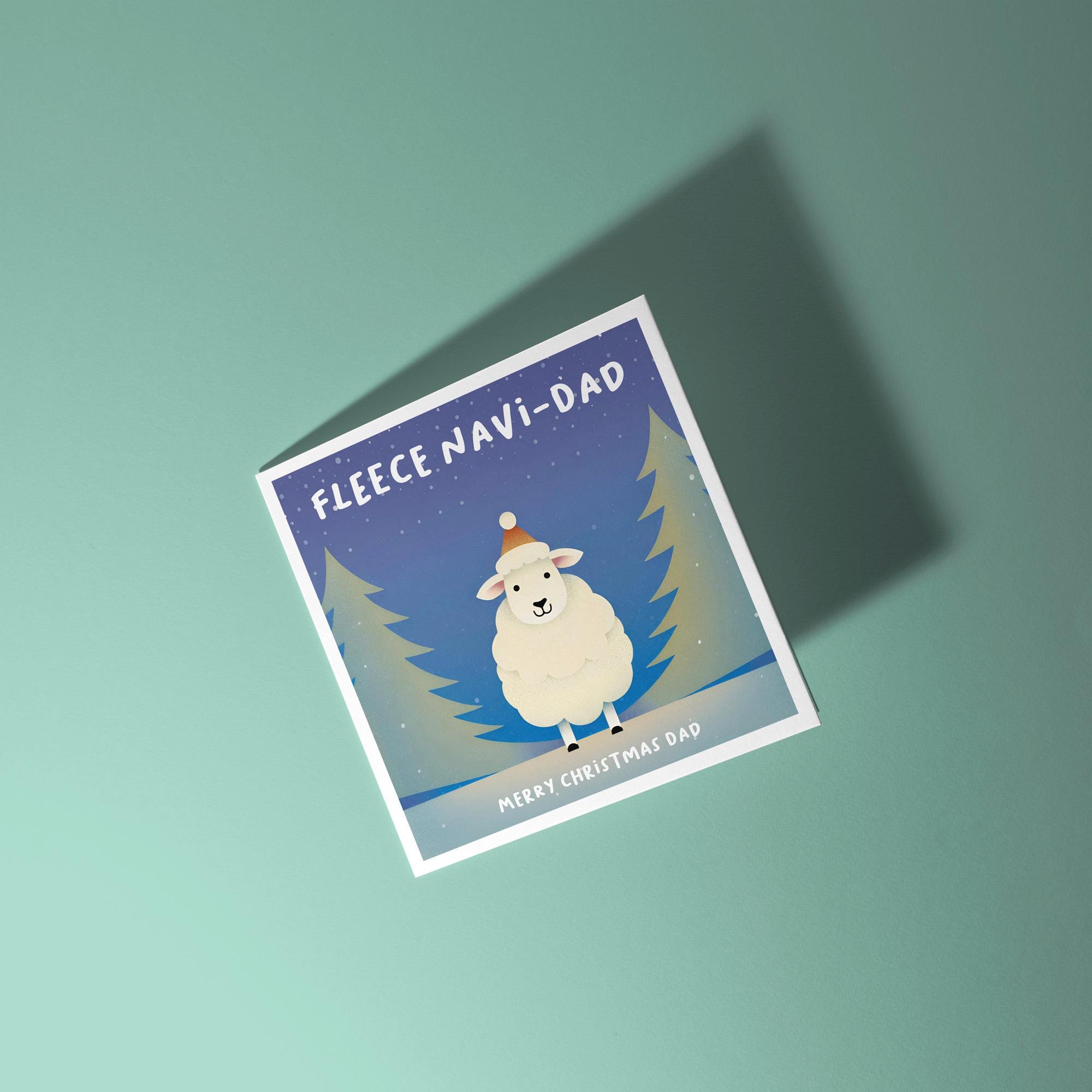Fleece Navidad - Christmas Card for Dad