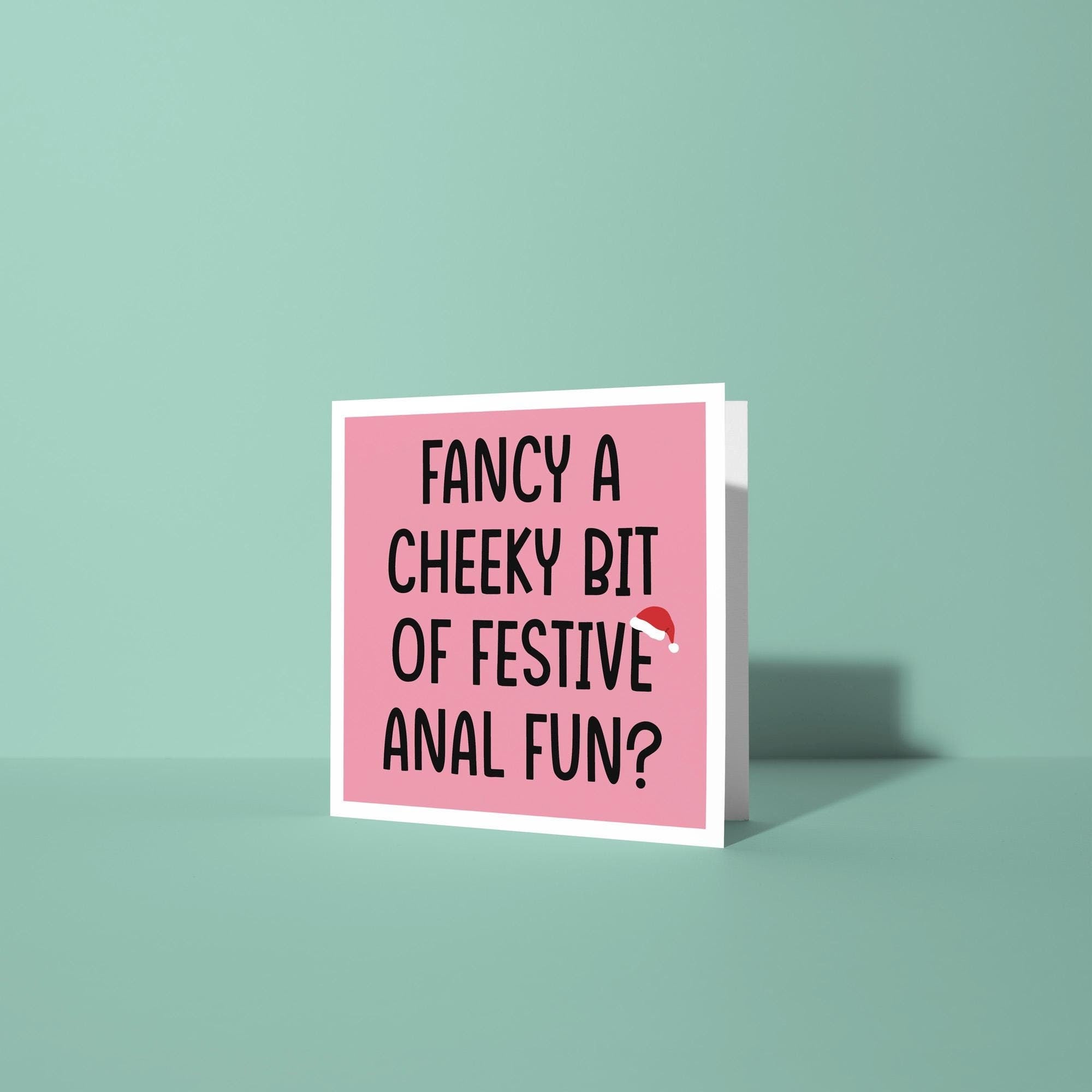 Fancy Some Festive Anal Fun? - Christmas Card for Partner
