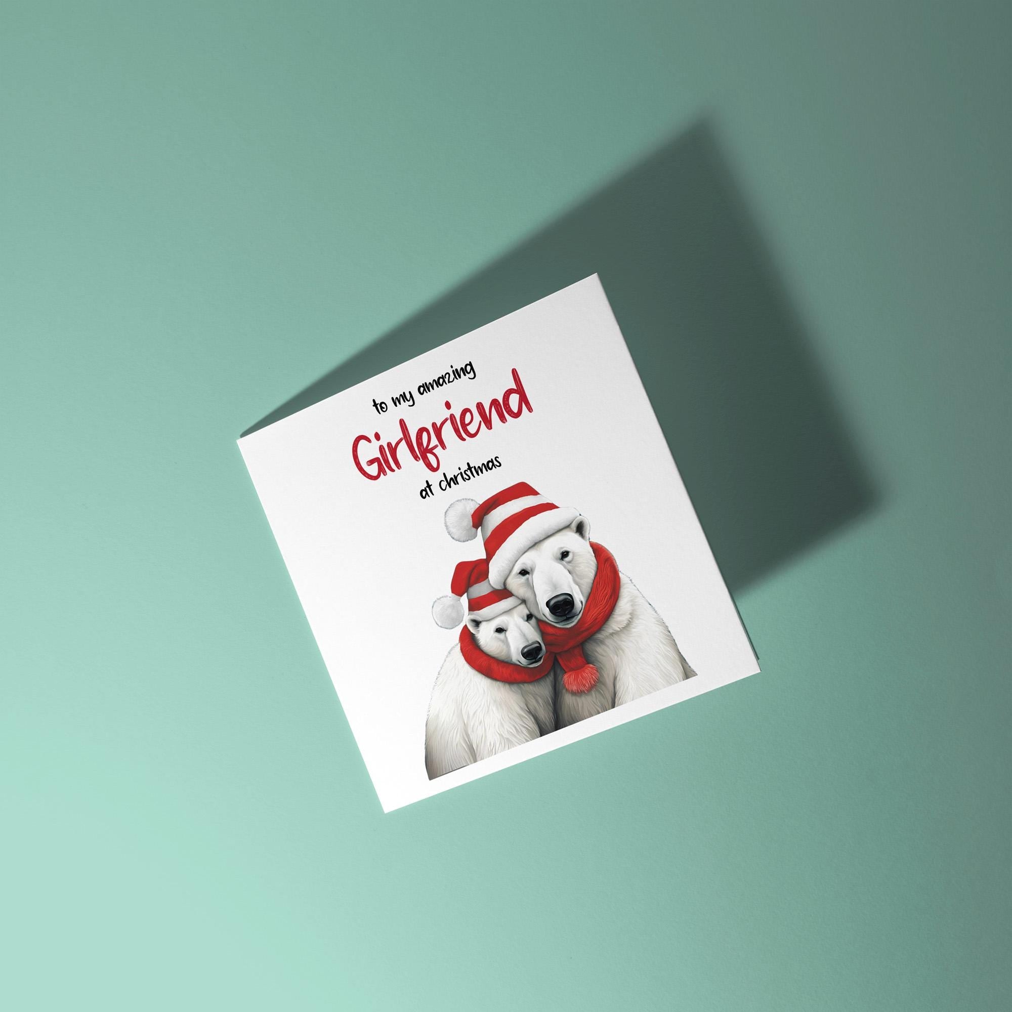 To My Amazing Girlfriend At Christmas  - Christmas Card for Girlfriend