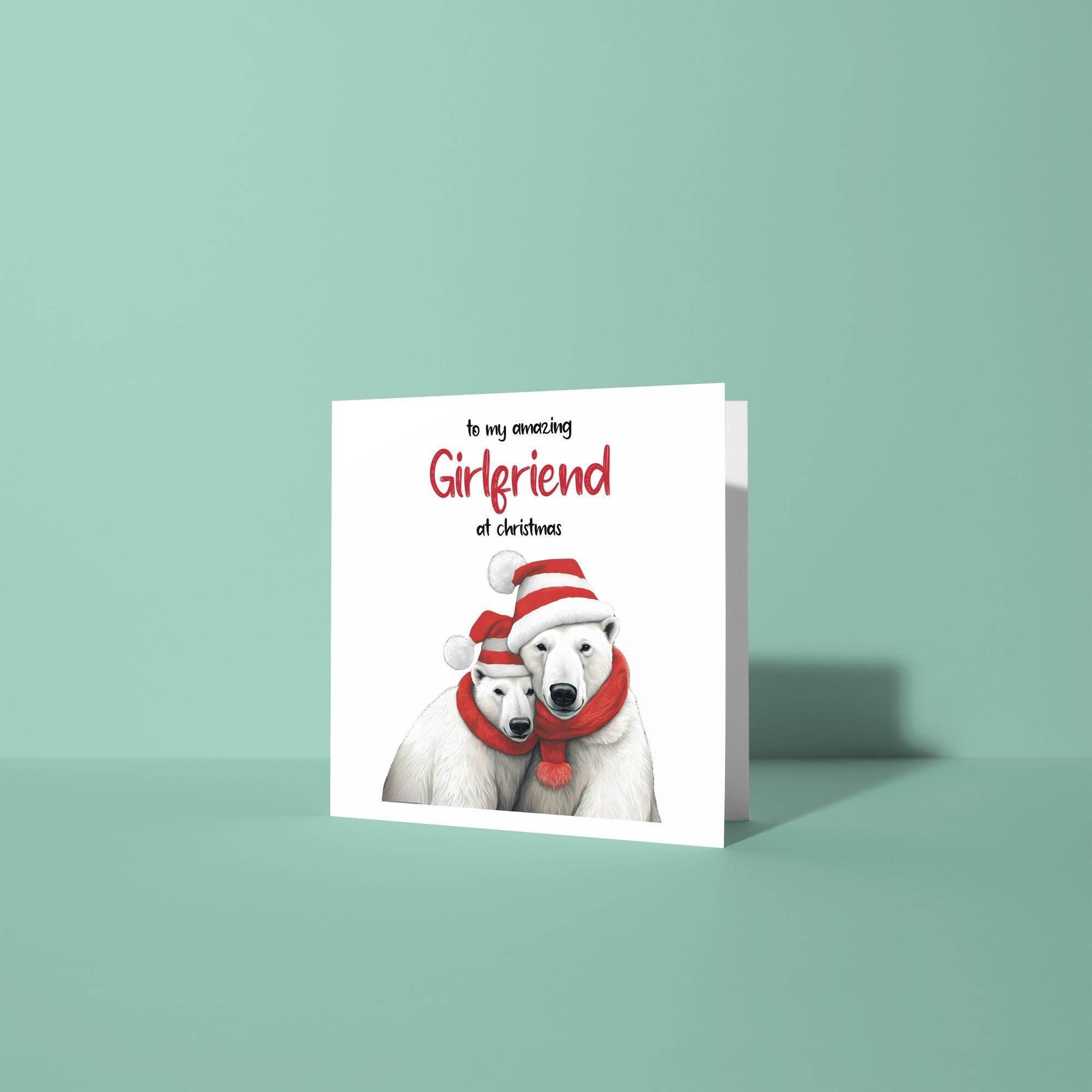 To My Amazing Girlfriend At Christmas  - Christmas Card for Girlfriend