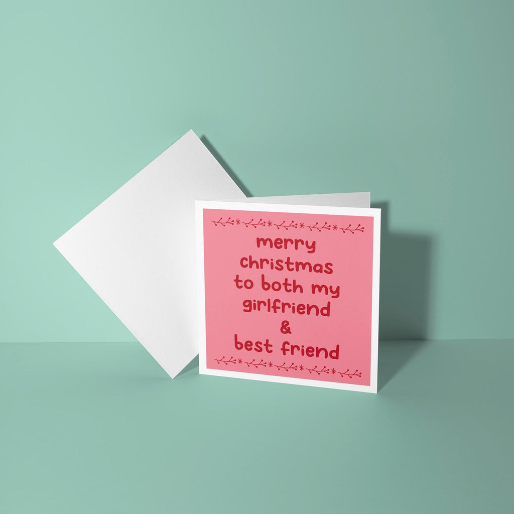 Merry Christmas To My Girlfriend and Best Friend  - Christmas Card for Girlfriend
