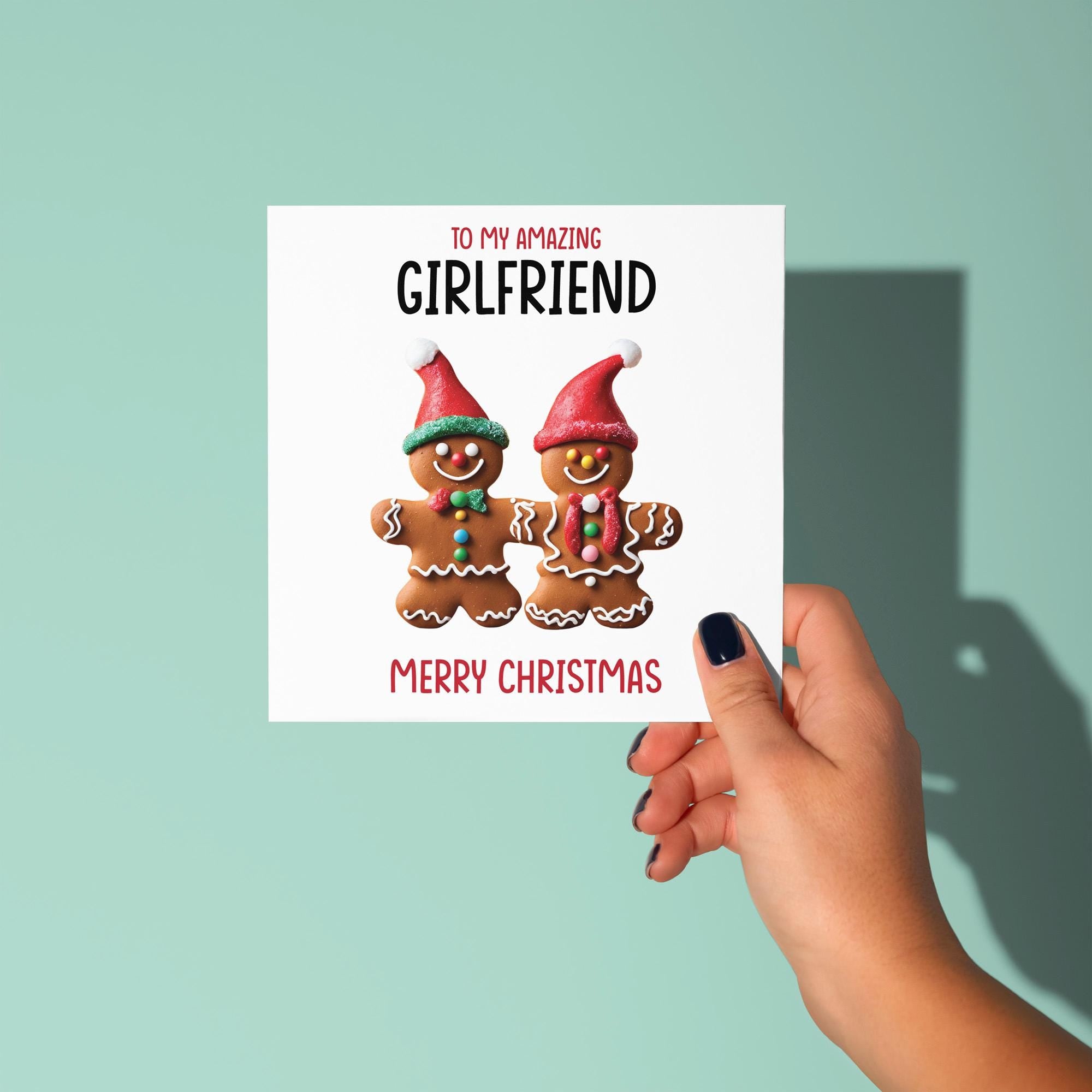 To My Amazing Girlfriend Merry Christmas  - Christmas Card for Girlfriend