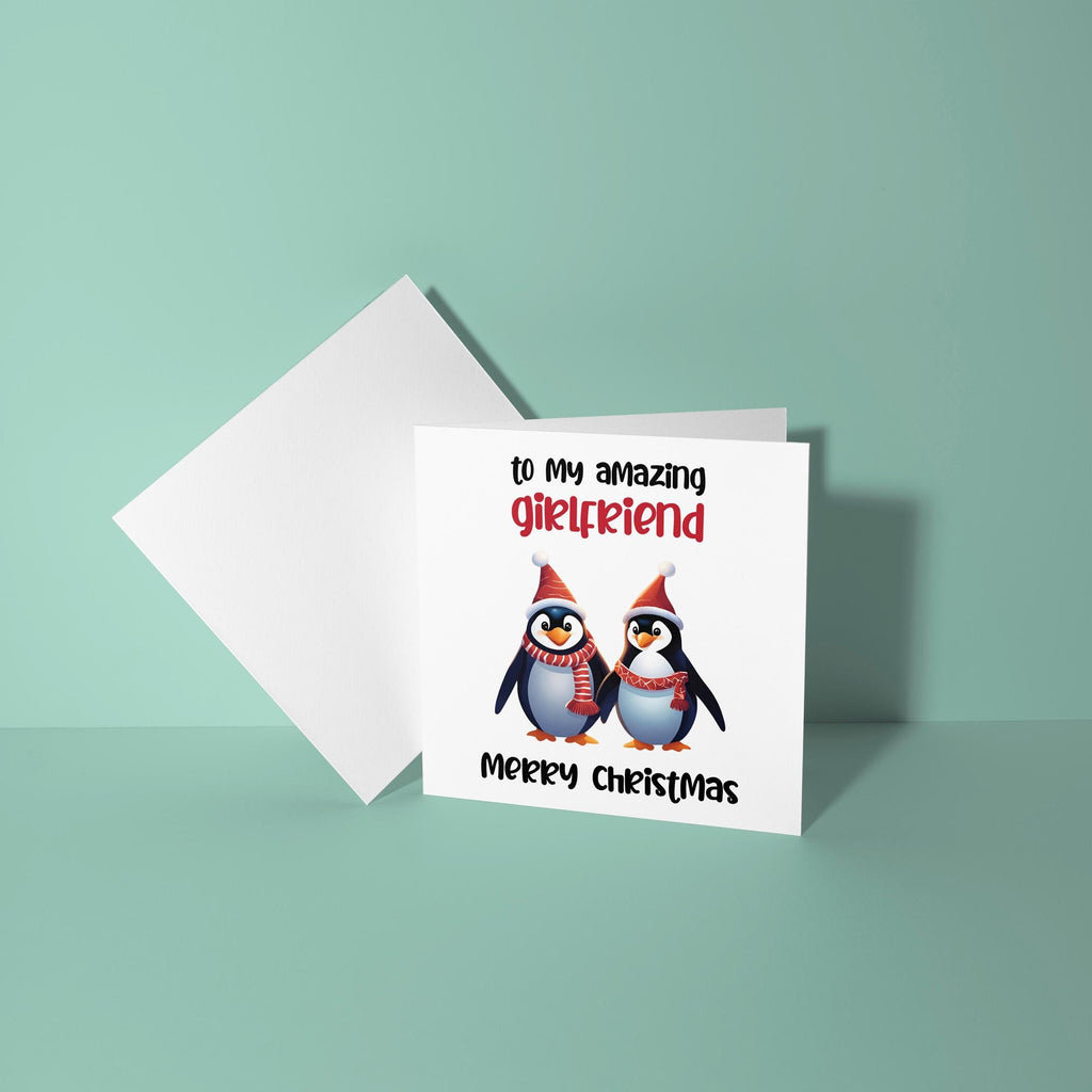 To My Amazing Girlfriend At Christmas - Christmas Card for Girlfriend