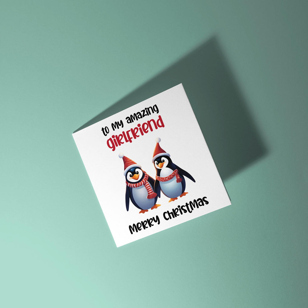 To My Amazing Girlfriend At Christmas - Christmas Card for Girlfriend