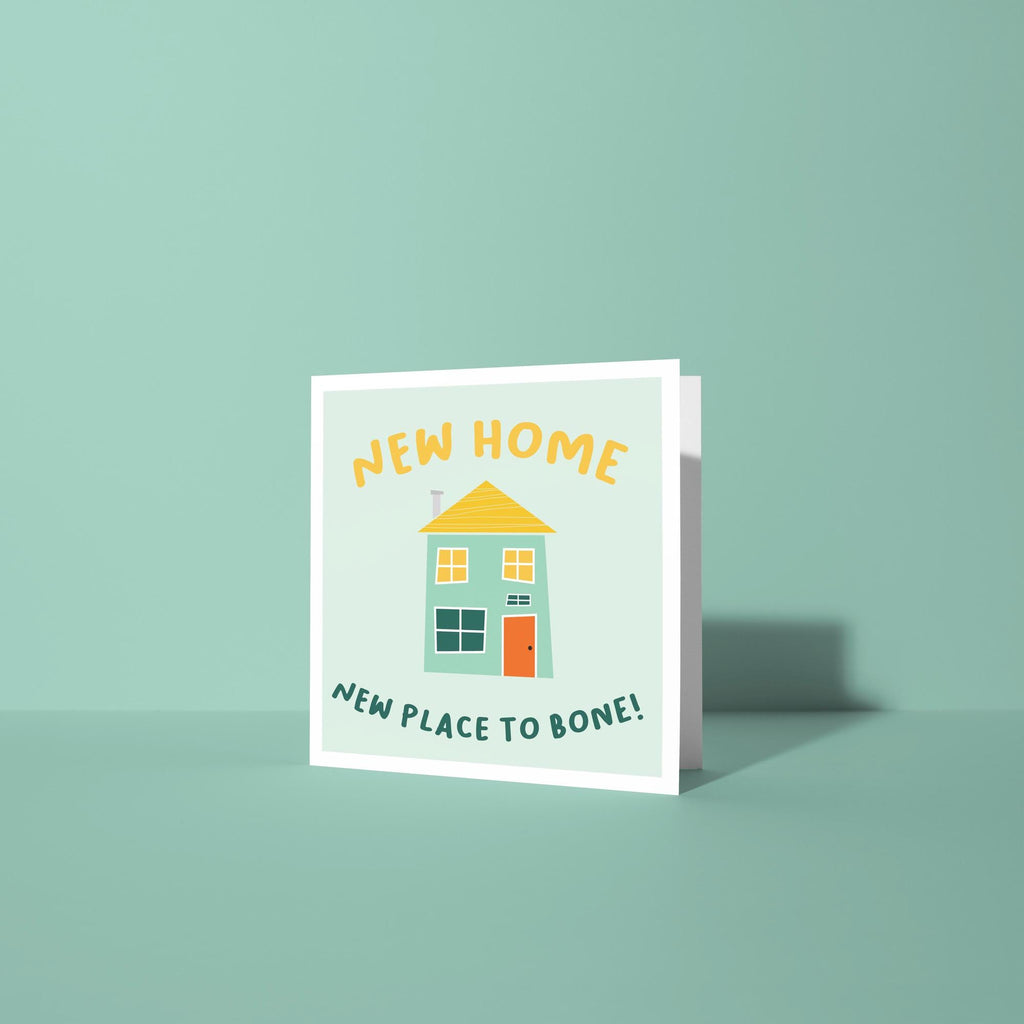 New Place to Bone - New Home Card