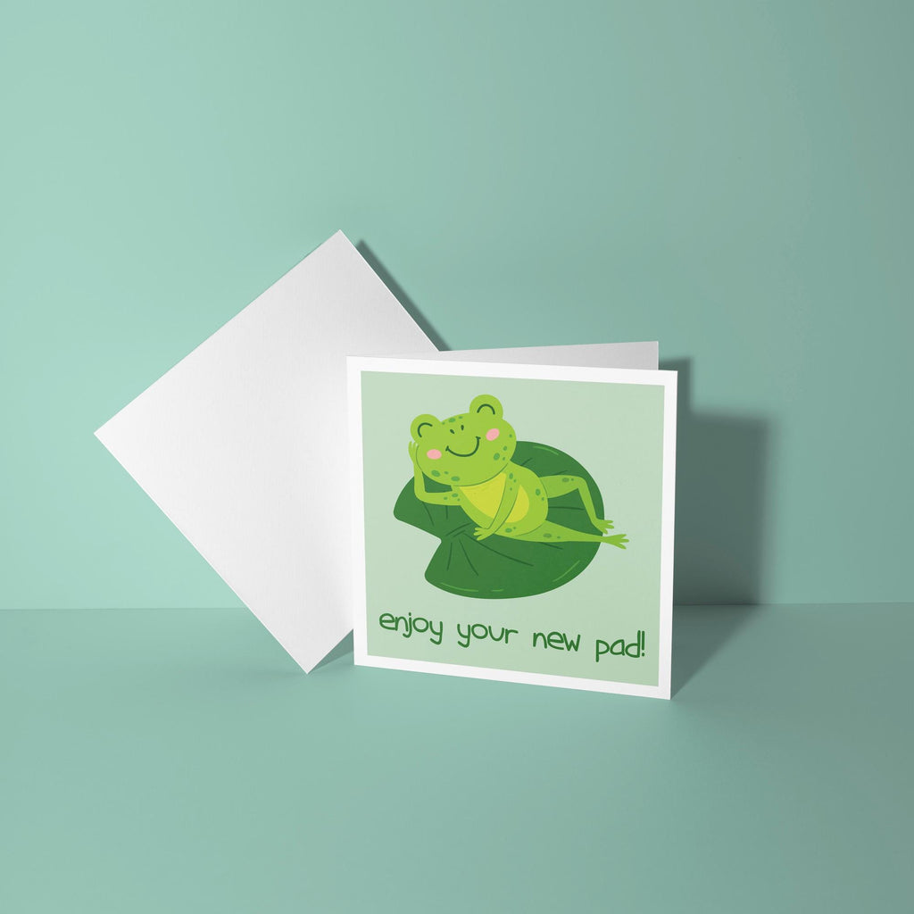 Enjoy Your New Pad - New Home Card