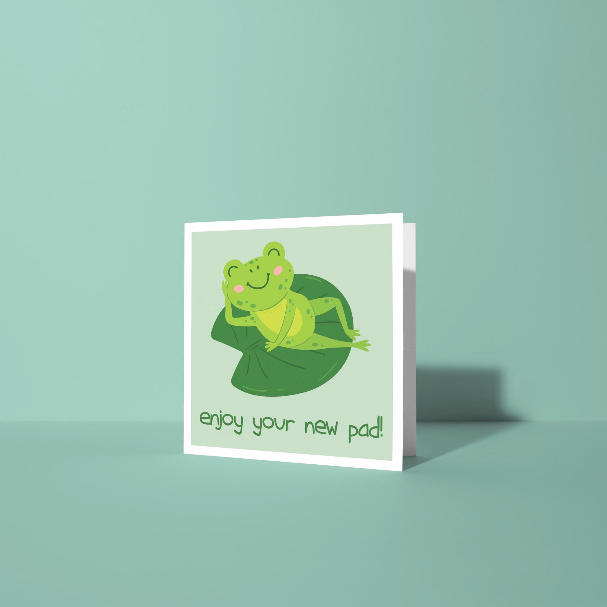 Enjoy Your New Pad - New Home Card