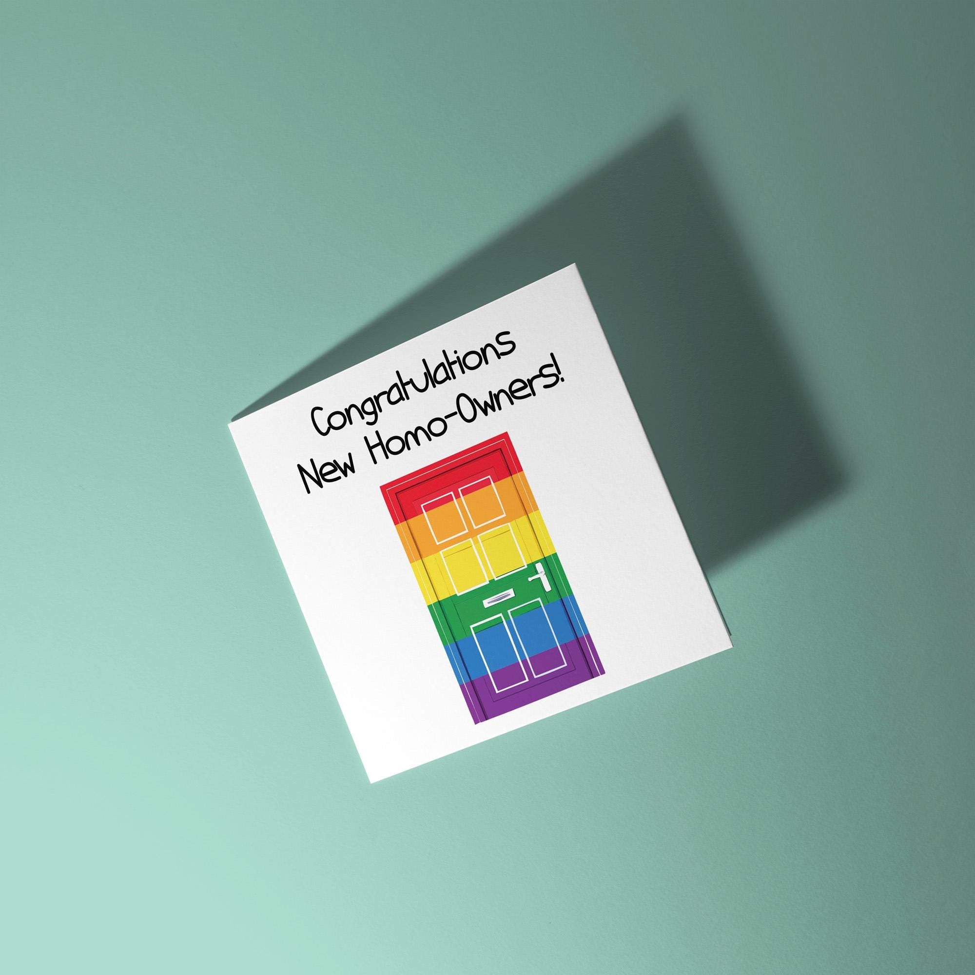 New Homo-Owners Funny - New LGBTQ Home Card