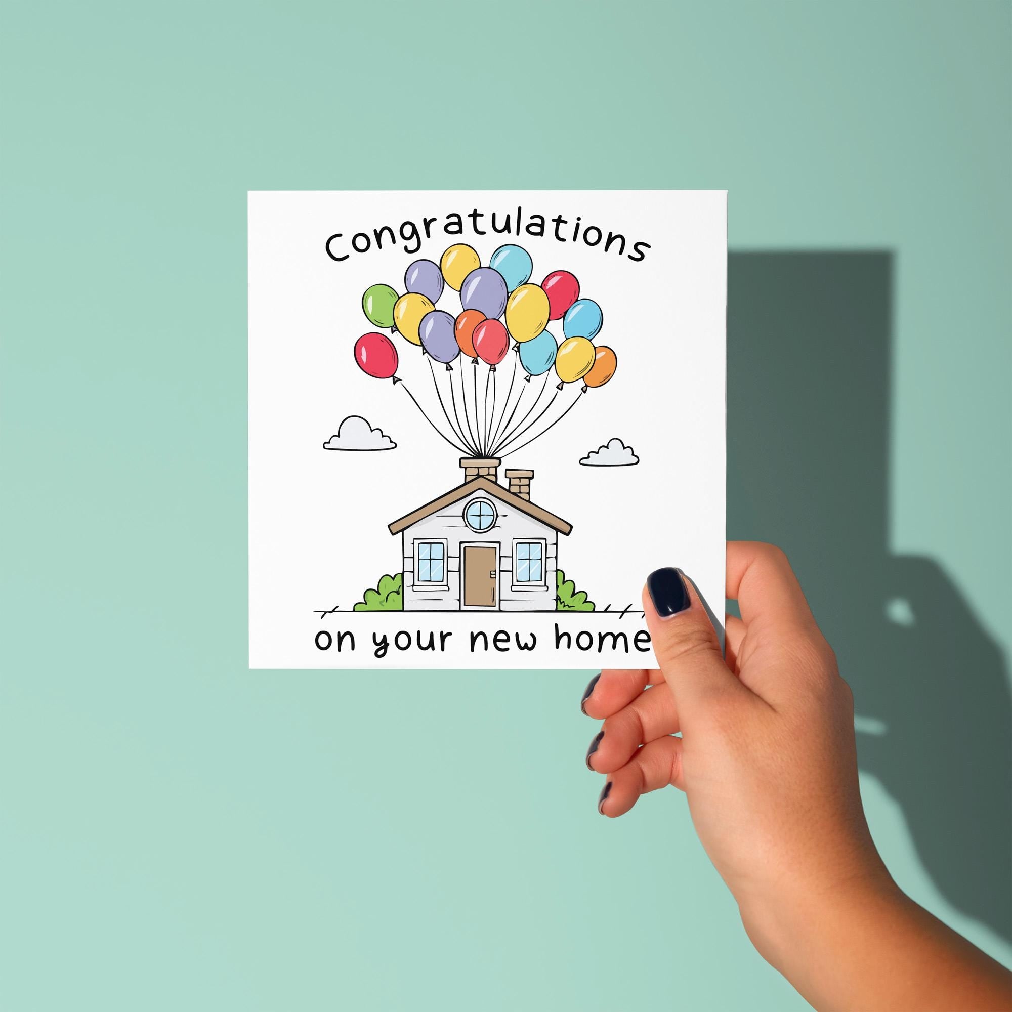 Congratulations on Your New Home - New Home Card