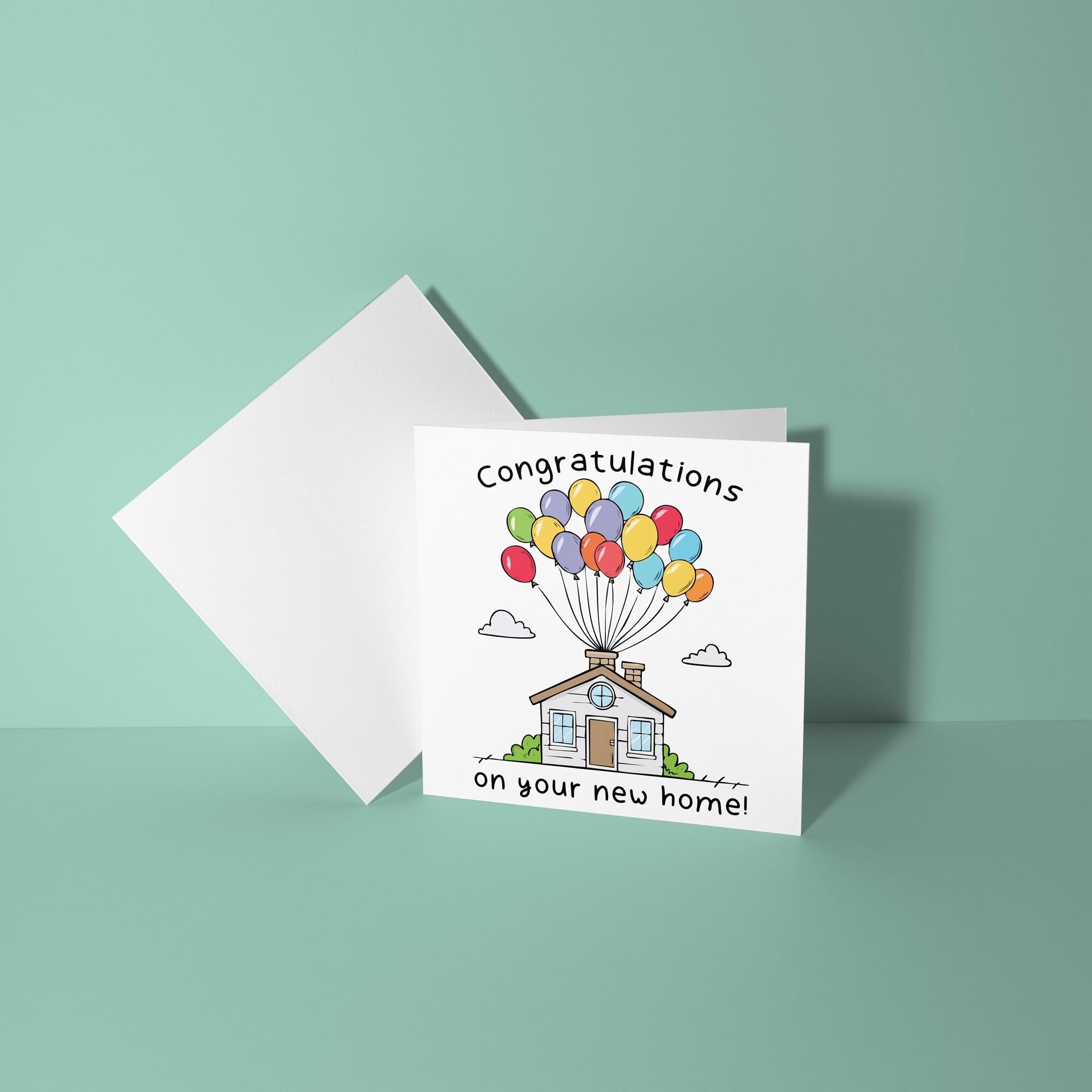 Congratulations on Your New Home - New Home Card