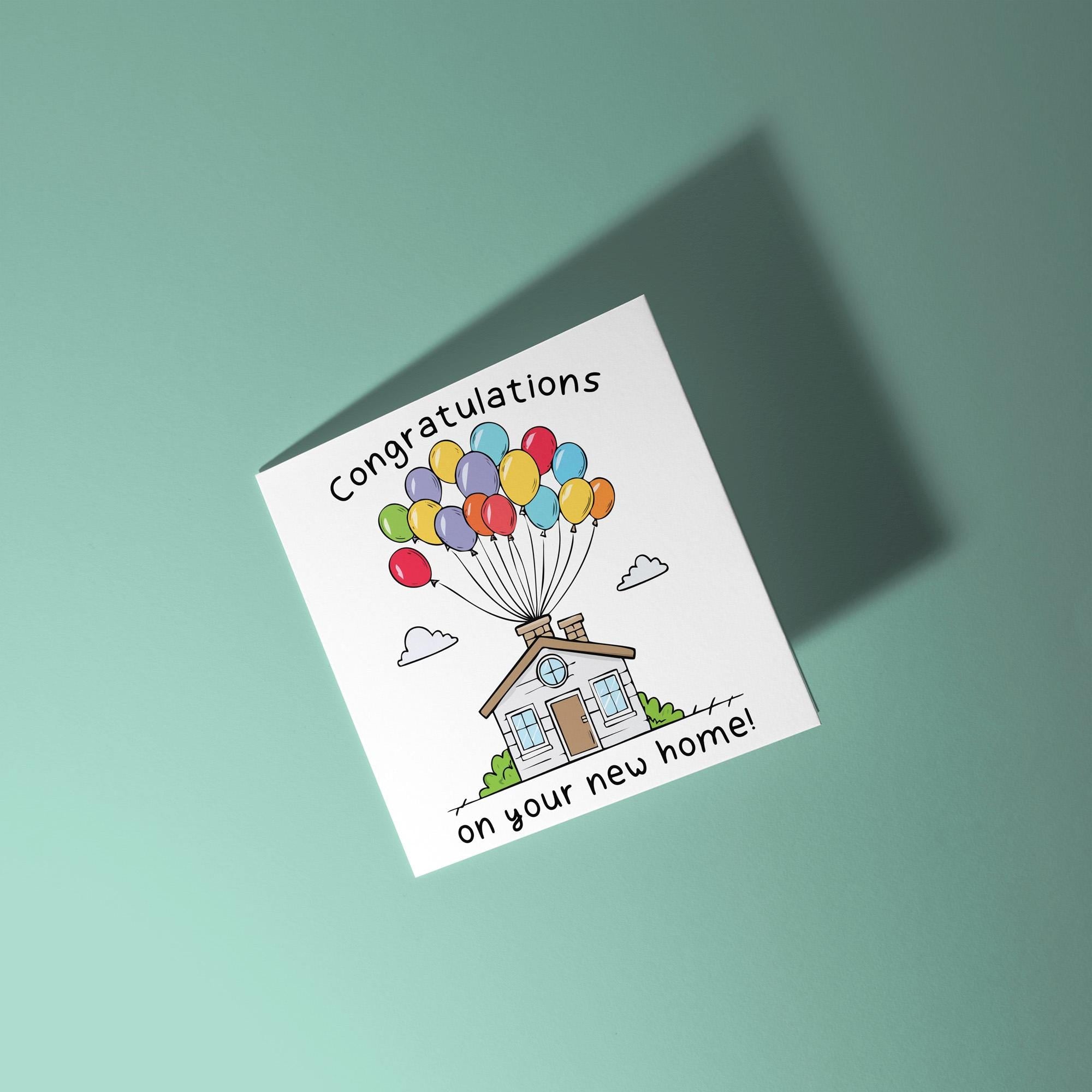 Congratulations on Your New Home - New Home Card
