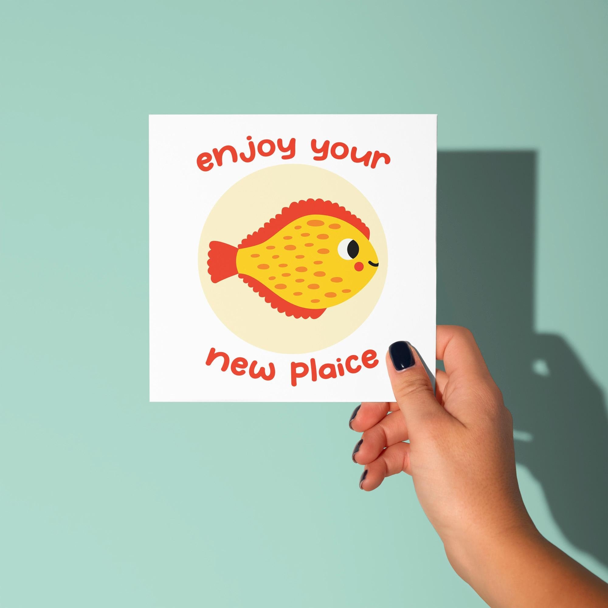 New Plaice - New Home Card