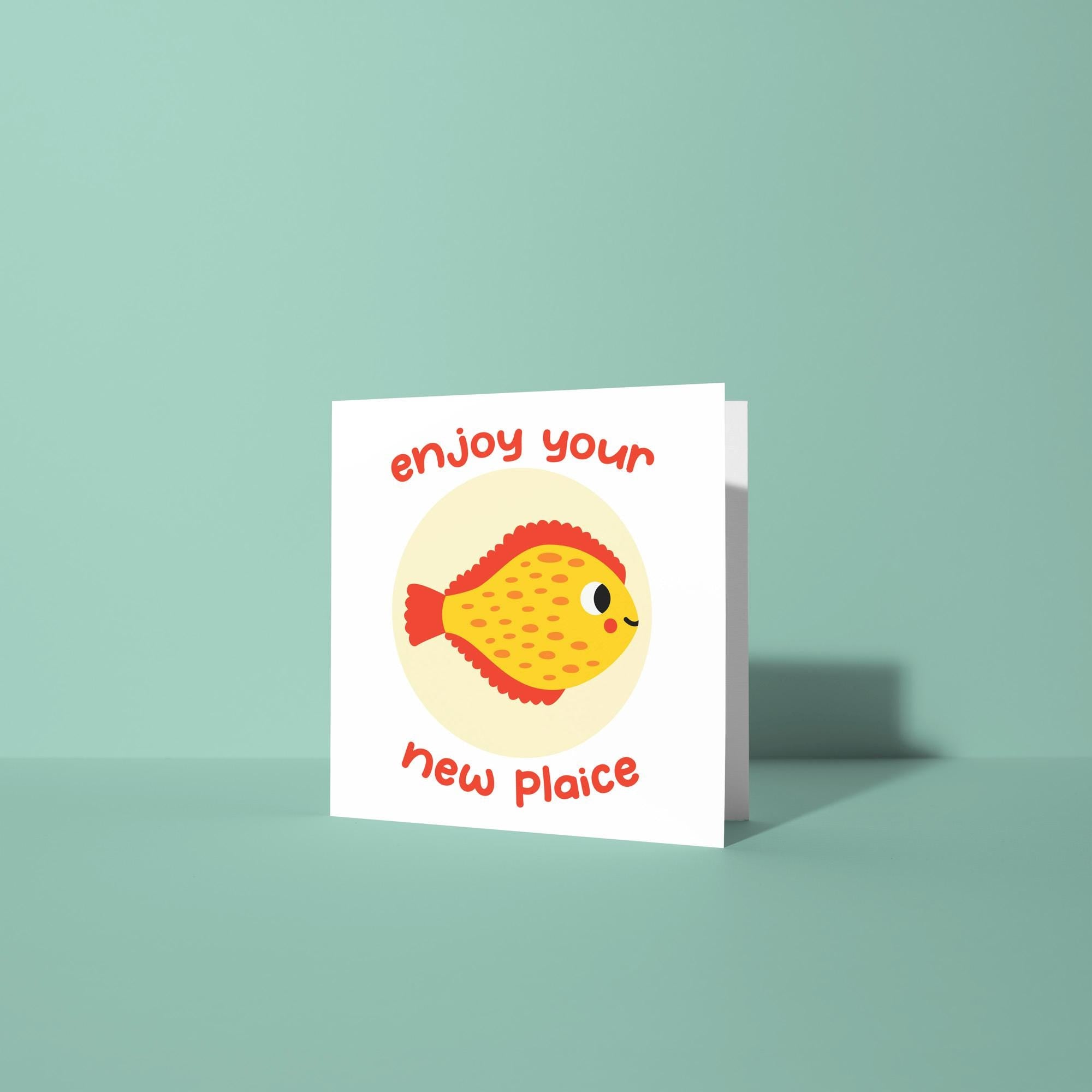 New Plaice - New Home Card