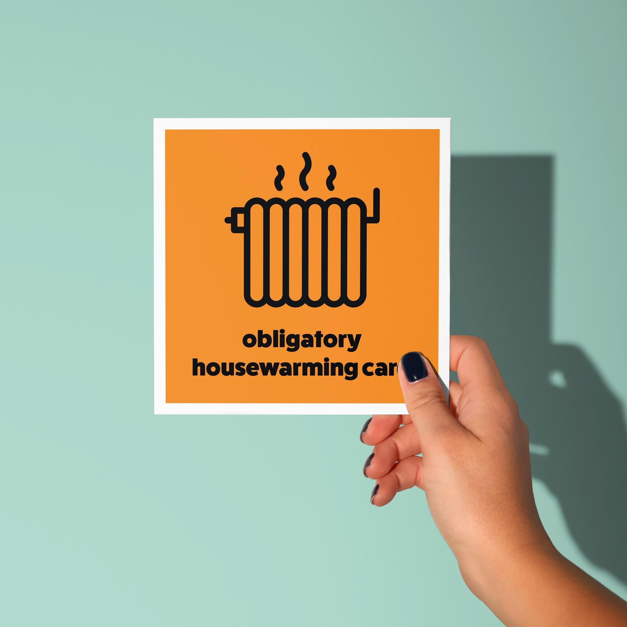 Obligatory Housewarming Card - New Home Card