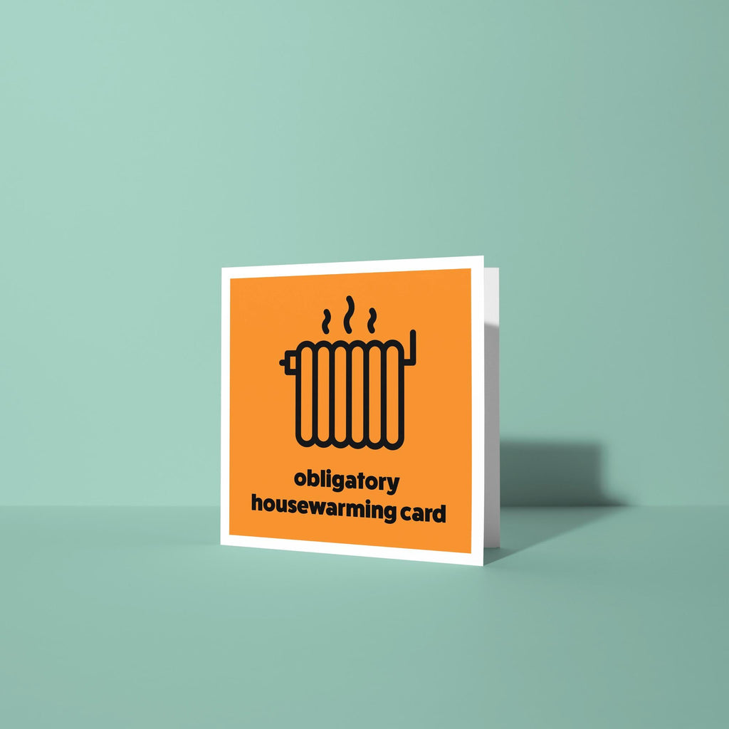 Obligatory Housewarming Card - New Home Card