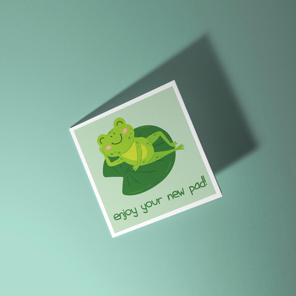 Enjoy Your New Pad - New Home Card