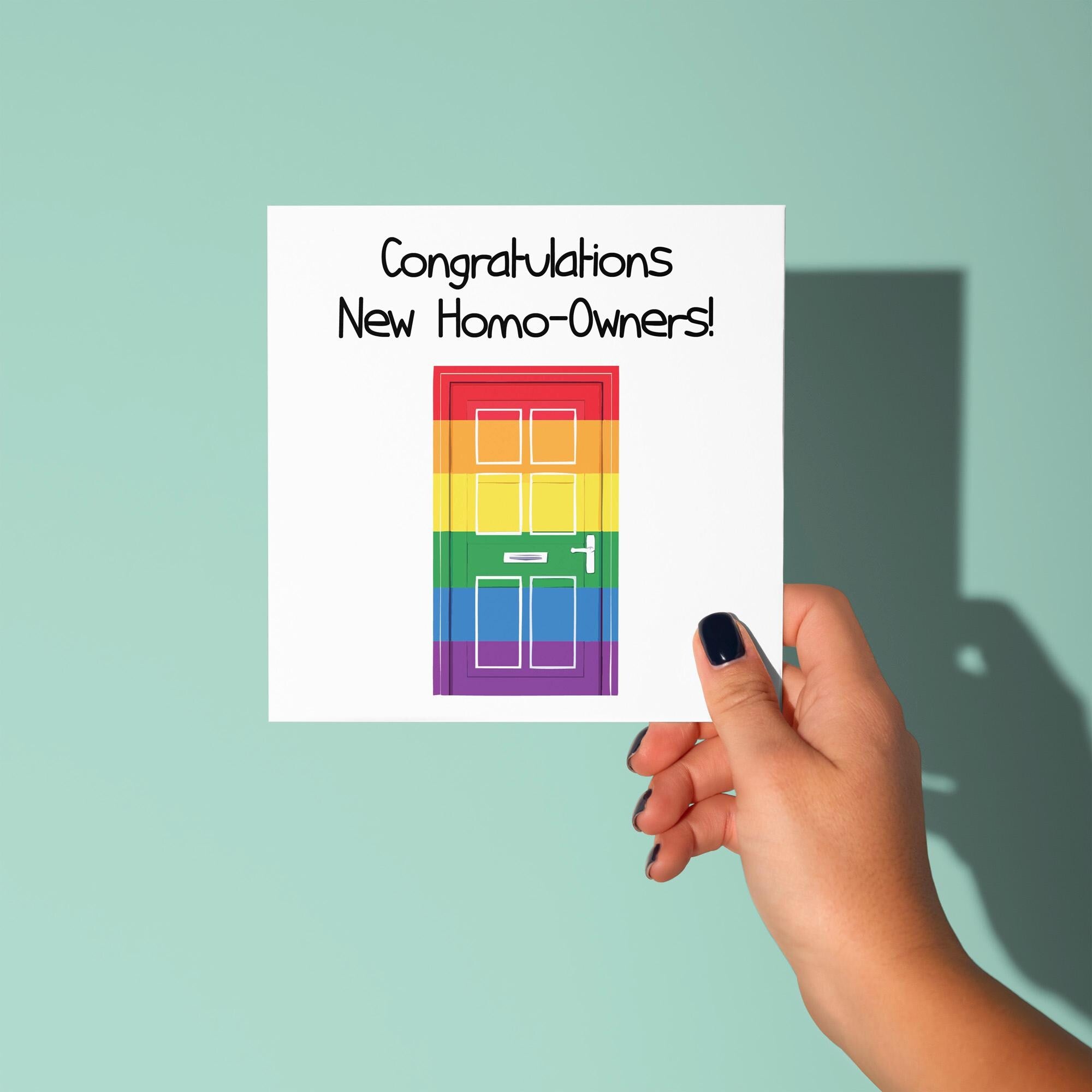 New Homo-Owners Funny - New LGBTQ Home Card