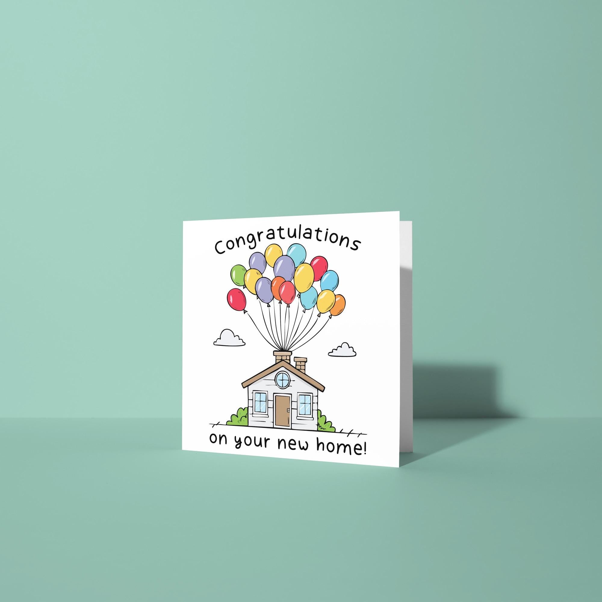 Congratulations on Your New Home - New Home Card
