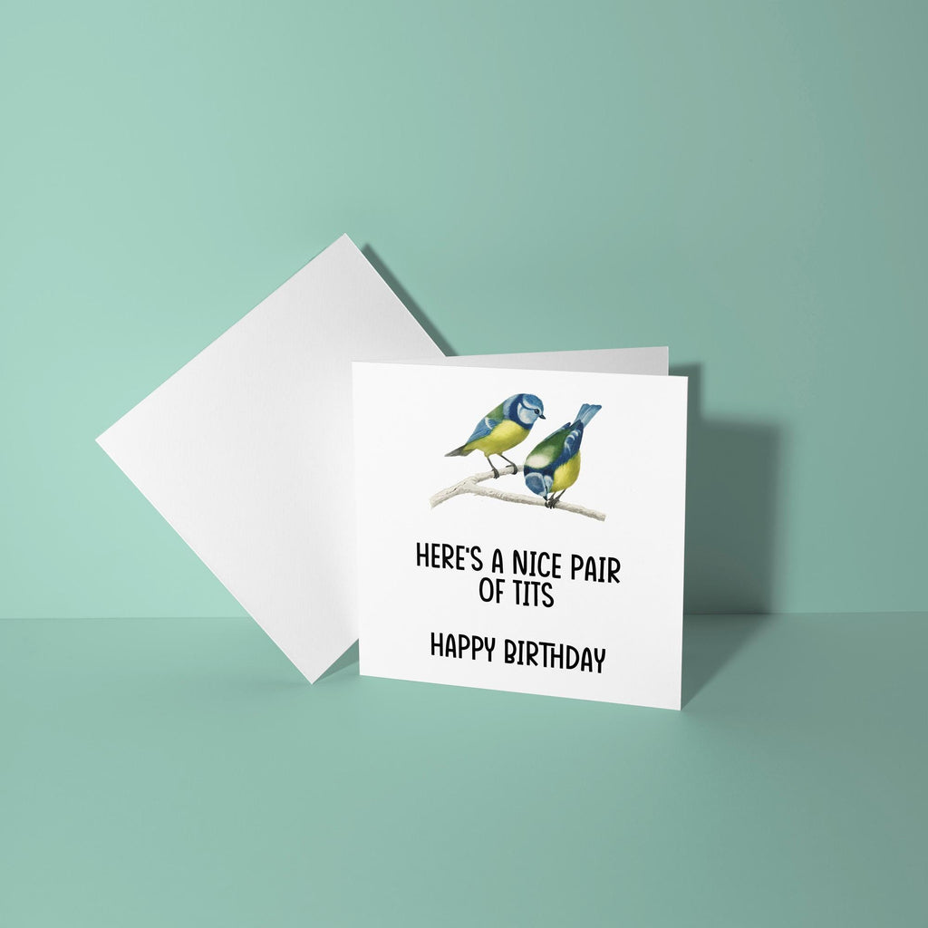 Nice Pair Of Tits - Birthday Card